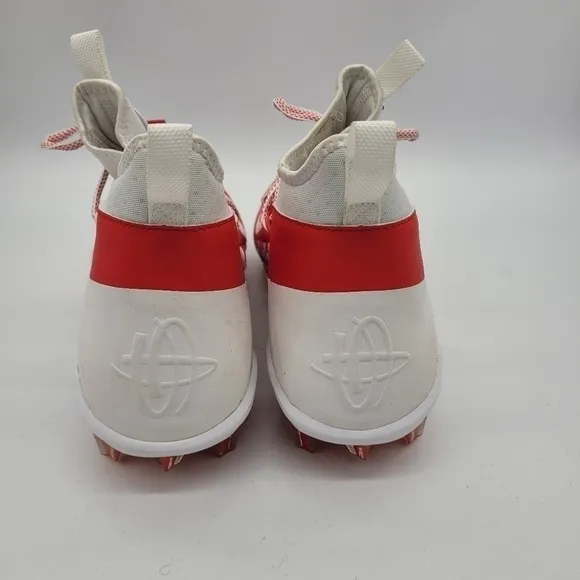 Nike Shoes Men's 16 Alpha Huarache 6 Elite Lax 880409-106 Red Lacrosse Cleats