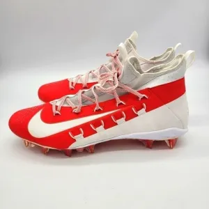 Nike Shoes Men's 16 Alpha Huarache 6 Elite Lax 880409-106 Red Lacrosse Cleats