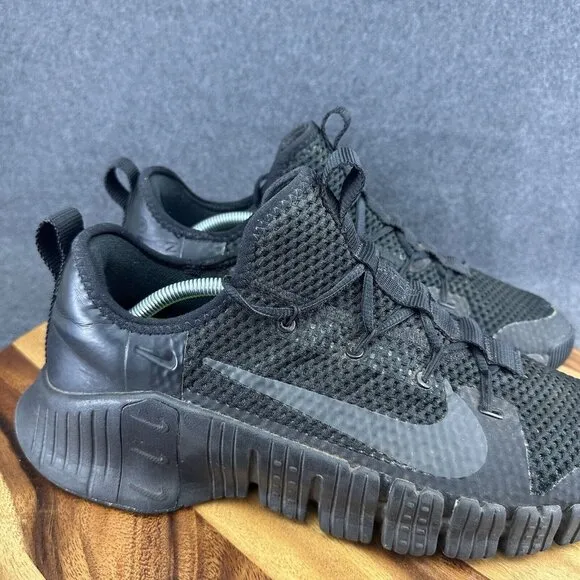 Nike Shoes Mens Size 13 Free Metcon 3 Triple Black Gym Training  CJ0861-001