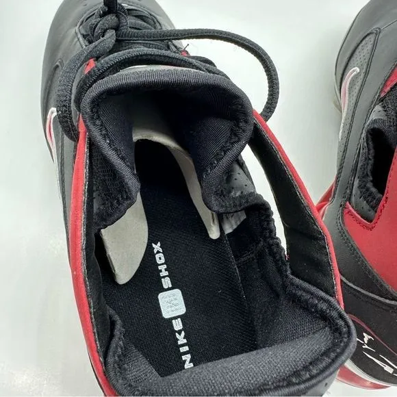 Nike Shox Arod Men’s 10.5 Baseball Cleats Shoes Black/Red Rare New! 315699-061