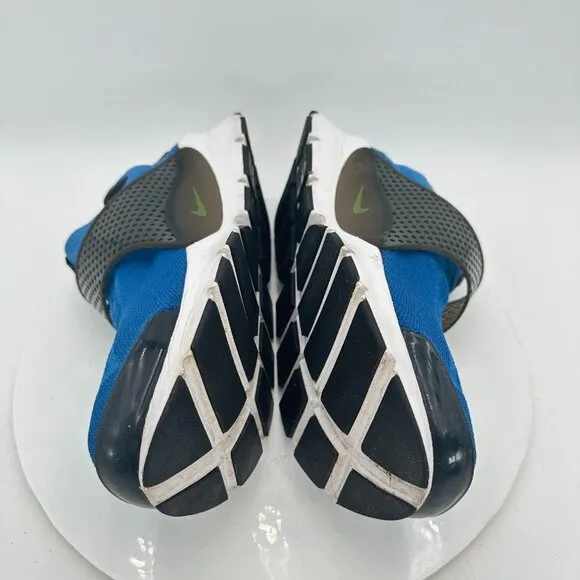 Nike Sock Men Size 11 819686-405 Dart Blue Jay Volt Black White Training Shoes