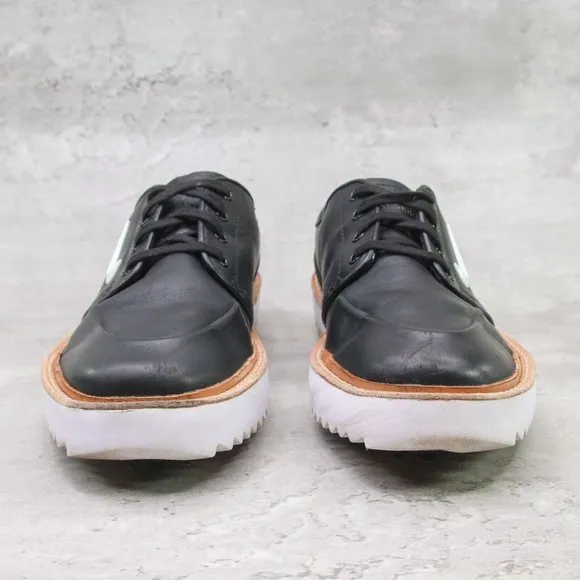 Nike Stefan Janoski G Tour Men's 8 US Black Leather Golf Shoes Cleats BV8070-001