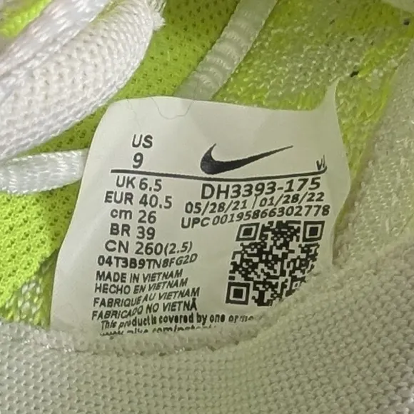 Nike SuperRep Go 3 Flyknit Next Nature Women's Training Running Shoes Size 9