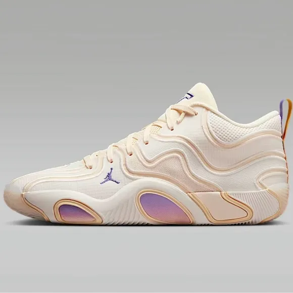 Nike Tatum 3 Men’s 5.5 Womens 7 Cream  Lavender Athletic Shoes Brand Nee in Box