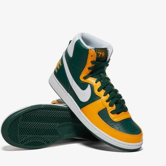 Nike Terminator High top  green and yellow size men’s 11.5 weekend price…