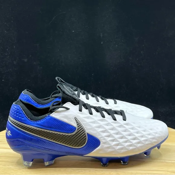 Nike Tiempo Legend 8 Elite FG ACC Flyknit Cleats Mens Size 6.5 AT5293-104 (W8)