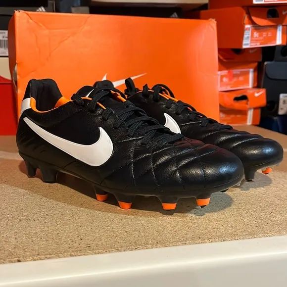 Nike Tiempo Legend IV FG soccer cleats football shoes 454316 018 new Mens Size 7