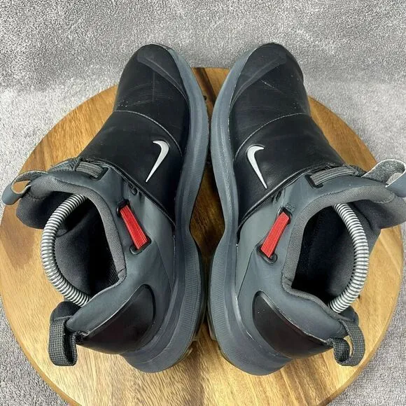 Nike Tour Premier Golf PGA Shoes Cleats Black Silver AO2241-002 Men's Size 10.5