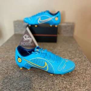 Nike Vapor 14 Academy FG/MG Soccer‎ Cleats  DJ2869-484 BlueChlorine Men 5.5 / W7