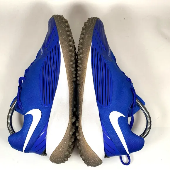 NIKE Vapor Drive Field Hockey Shoes MEN'S 8.5 cleats Blue Gum Sole AV6634-410