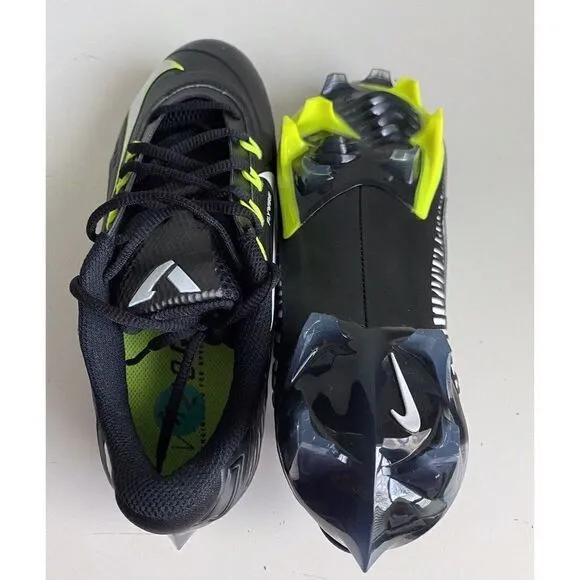 Nike Vapor Edge 360 VC Football Cleats Black Volt DO6294-001 Men’s Sz 7.5 NEW