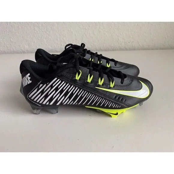 Nike Vapor Edge 360 VC Football Cleats Black Volt DO6294-001 Men’s Sz 7.5 NEW
