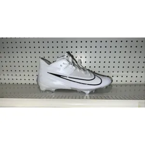Nike Vapor Edge Elite 360 2 Mens Football Cleats Size 10.5 White Silver