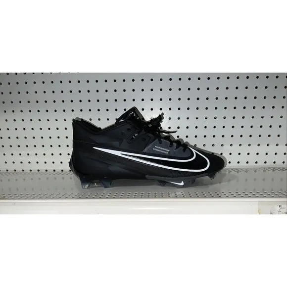 Nike Vapor Edge Elite 360 2 Mens Football Cleats Size 11.5 Black White