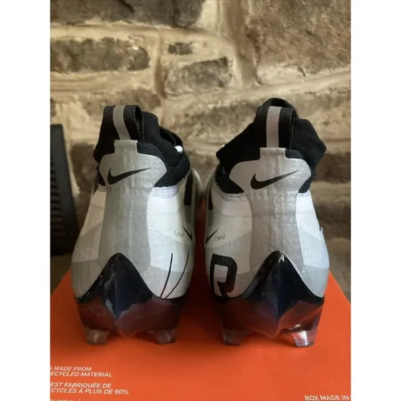 Nike Vapor Edge Elite 360 Football Shoes Cleats White Black DQ3558-100 Men 12.5
