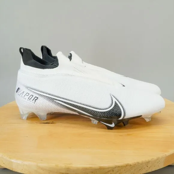 Nike Vapor Edge Elite 360 Men's Size 15 Football Cleats White Black NEW