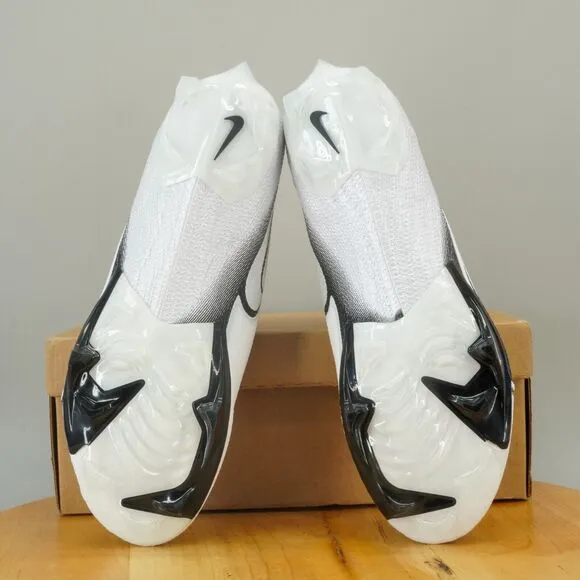 Nike Vapor Edge Elite 360 Men's Size 15 Football Cleats White Black NEW