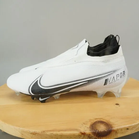 Nike Vapor Edge Elite 360 Men's Size 15 Football Cleats White Black NEW