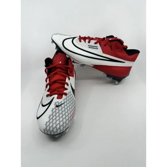 Nike Vapor Edge Elite 360 2 Red White Men's Football Cleats Size 11 DA5457-616