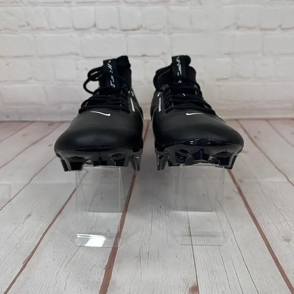Nike Vapor Edge Pro 360 2 Black White Football Cleats Mens Sz 10.5 (DA5456-001)
