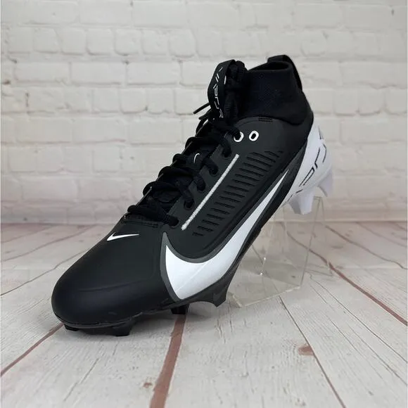 Nike Vapor Edge Pro 360 2 Black White Football Cleats Mens Sz 10.5 (DA5456-001)