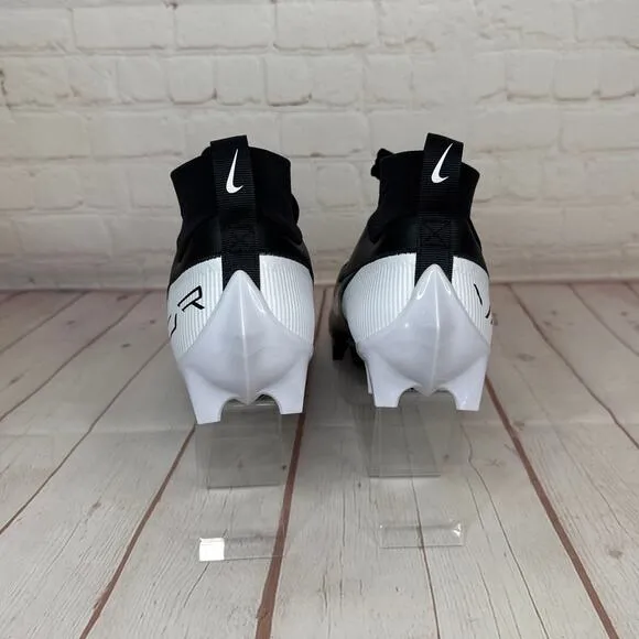 Nike Vapor Edge Pro 360 2 Black White Football Cleats Mens Sz 10.5 (DA5456-001)