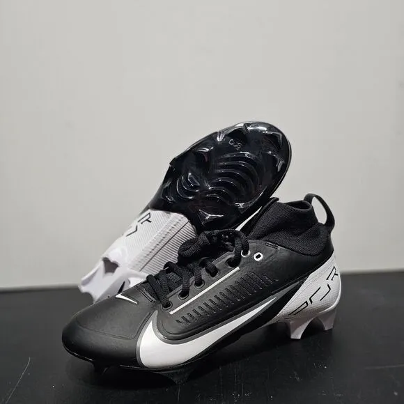 Nike Vapor Edge Pro 360 2 Football Cleats Black White DA5456-001 Size 8.5 NEW