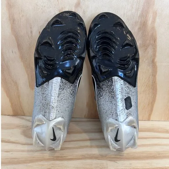 Nike -Vapor Edge Pro 360 2 -Football Shoes -Silver/Black -Men's - 8 - HF3453-003