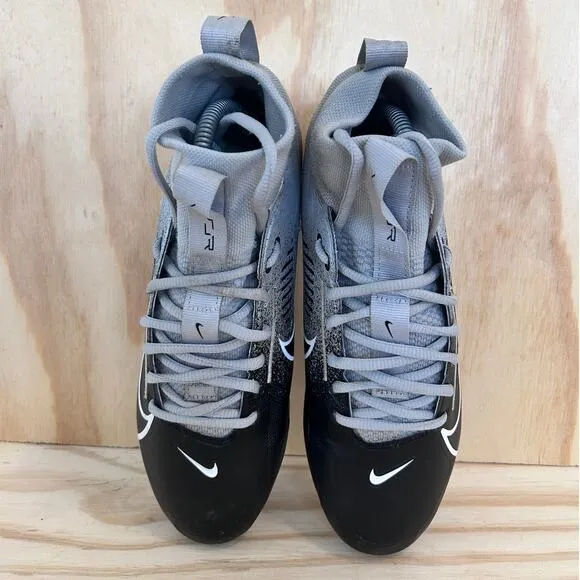 Nike -Vapor Edge Pro 360 2 -Football Shoes -Silver/Black -Men's - 8 - HF3453-003