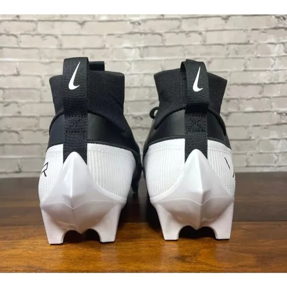 Nike Vapor Edge Pro 360 2 Men's Football Cleats DA5456-001 Black White SIZE 10.5