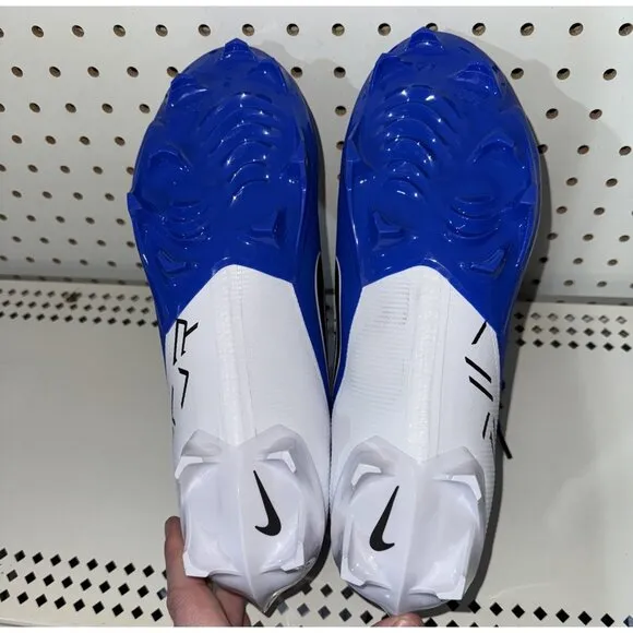 Nike Vapor Edge Pro 360 2 Mens Football Cleats Size 12 Royal Blue Black White