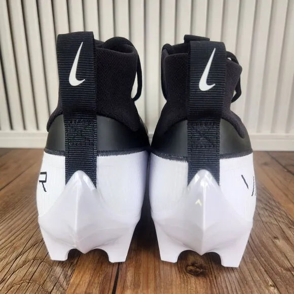 Nike Vapor Edge Pro 360 2 Mens Size 10 Black White Football Cleats DA5456-001