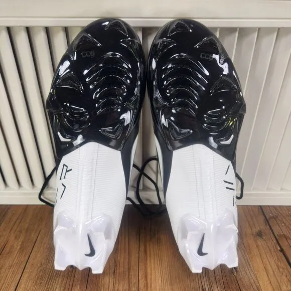 Nike Vapor Edge Pro 360 2 Mens Size 10 Black White Football Cleats DA5456-001