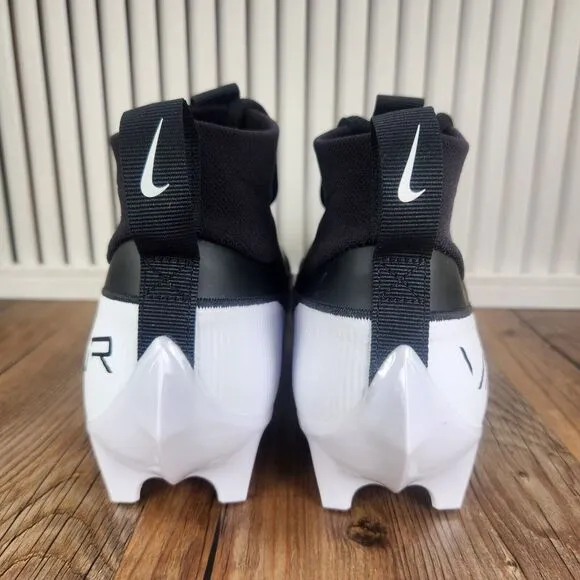 Nike Vapor Edge Pro 360 2 Mens Size 9 Black White Football Cleats DA5456-001