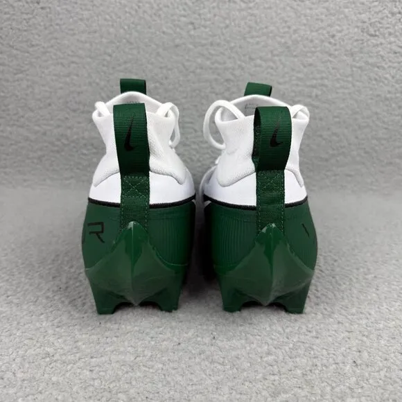 Nike Vapor Edge Pro 360 2 TB Mens 13 Shoes White Green Football Cleats Sneakers
