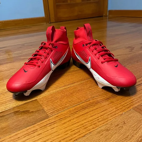 Nike Vapor Edge Pro 360 2 University Red DA5456-616 Men’s Size 11.5 Cleats