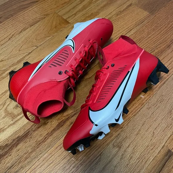 Nike Vapor Edge Pro 360 2 University Red DA5456-616 Men’s Size 11.5 Cleats