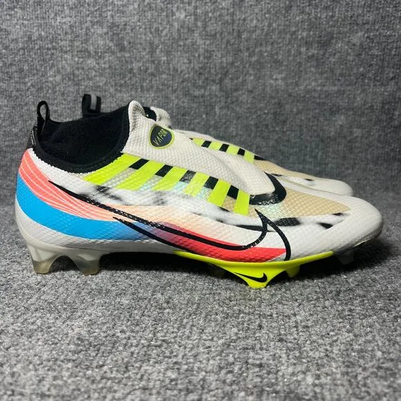 Nike Vapor Edge Pro 360 DR5398-100 Football Cleats Mens US 11 Multicolor Shoes