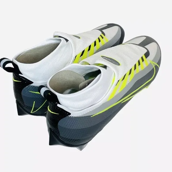 Nike Vapor Edge Pro 360 Football Cleats Gray/Volt/White DQ3670-071 Men’s Sz 11.5