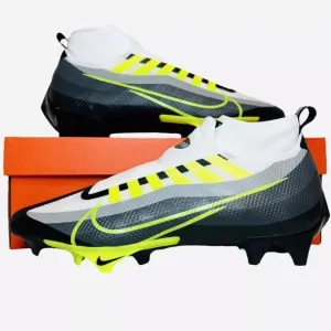 Nike Vapor Edge Pro 360 Football Cleats Gray/Volt/White DQ3670-071 Men’s Sz 11.5