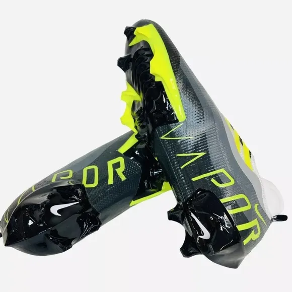 Nike Vapor Edge Pro 360 Football Cleats Gray/Volt/White DQ3670-071 Men’s Sz 11.5