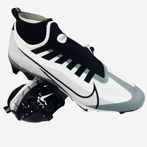 Nike Vapor Edge Pro 360 Football Cleats Gray/White/Black DQ3670-100 Men’s Sz 14