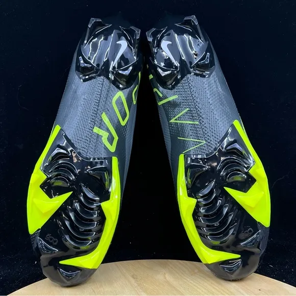 Nike Vapor Edge Pro 360 Football Cleats Grey Volt DQ3670-071 Men Sz 13.5 New