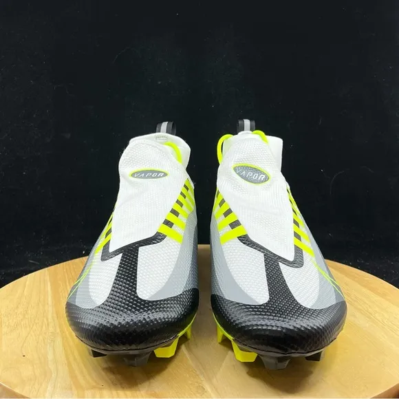 Nike Vapor Edge Pro 360 Football Cleats Grey Volt DQ3670-071 Men Sz 13.5 New