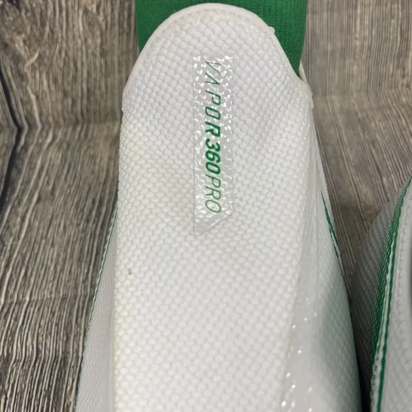 Nike Vapor Edge Pro 360 Football Cleats White Green AO8277-105 Men’s Size 16