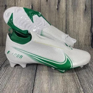 Nike Vapor Edge Pro 360 Football Cleats White Green AO8277-105 Men’s Size 16