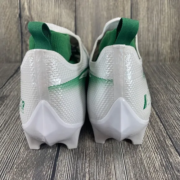 Nike Vapor Edge Pro 360 Football Cleats White Green AO8277-105 Men’s Size 16