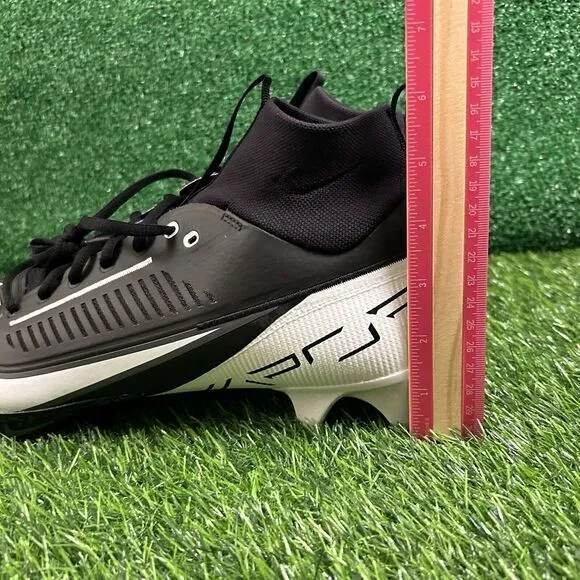 Nike Vapor Edge Pro‎ 360 Mens 14 Black White Football Cleats da5456-001 NEW
