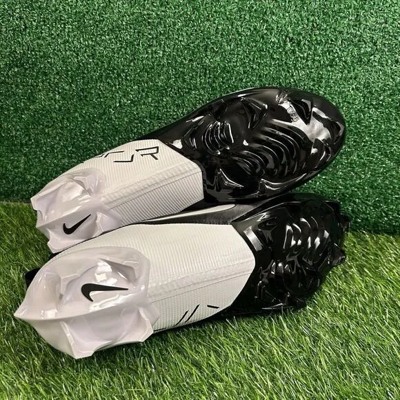 Nike Vapor Edge Pro‎ 360 Mens 14 Black White Football Cleats da5456-001 NEW