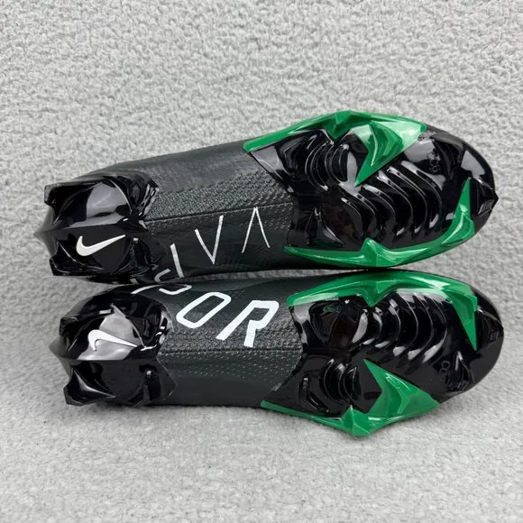 Nike Vapor Edge Pro 360 Mens 7 Shoes White Black Green Football Cleats Sneakers